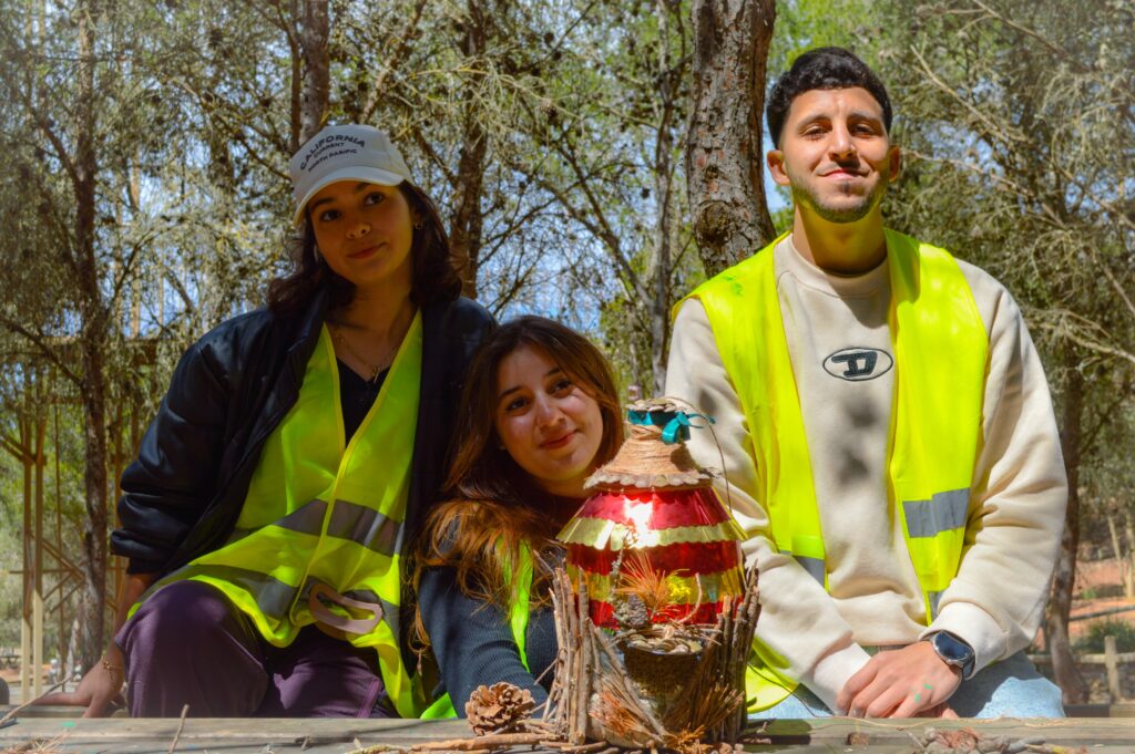 GOMO participants during Earth Day 2025 in Boujibar Forest