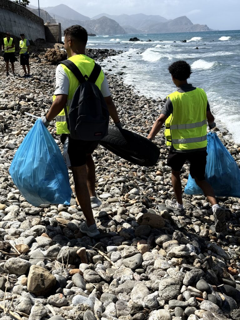 Green Organisation Morocco cleanup in Al Hoceima